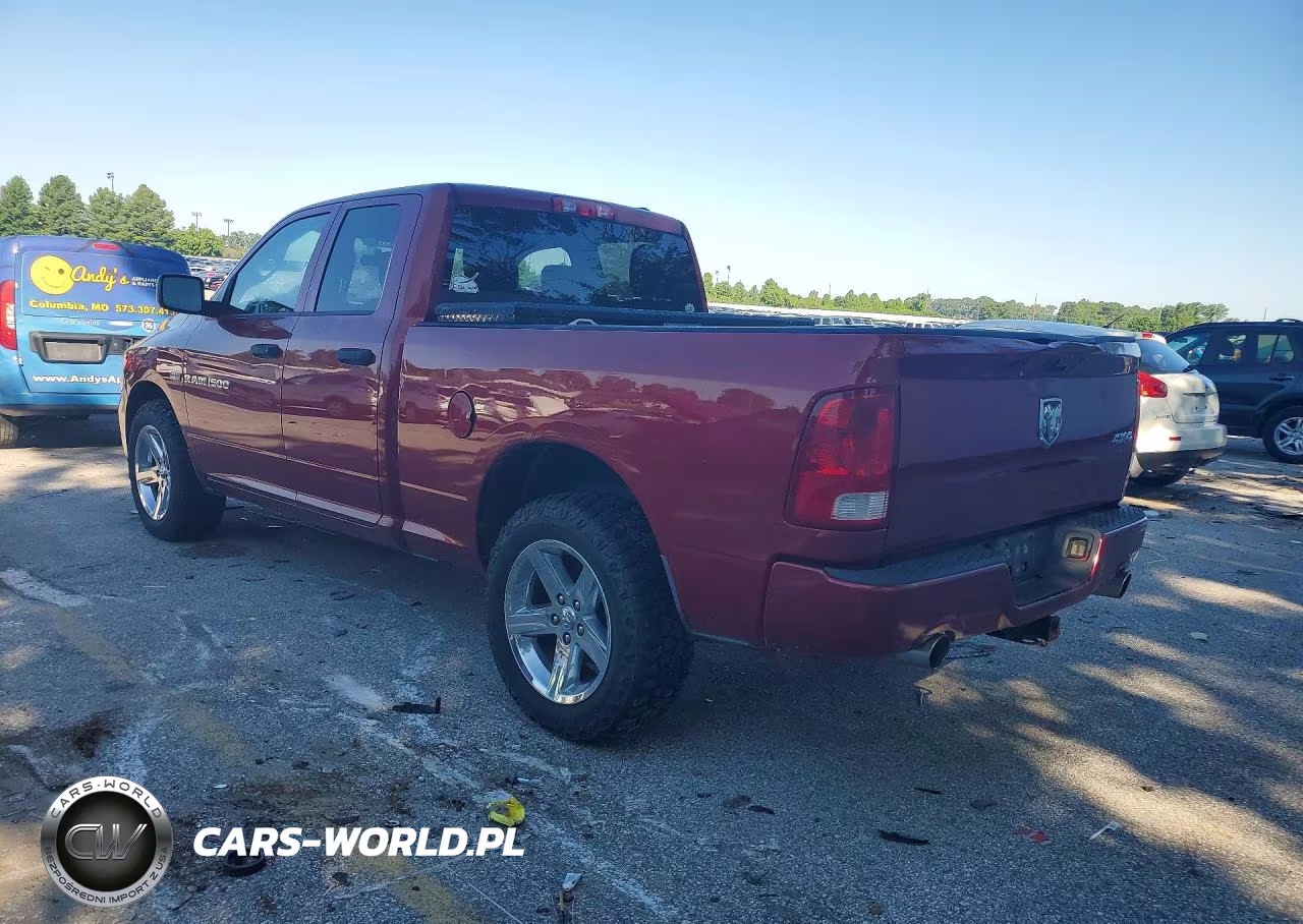 2012 Dodge Ram 1500 St VIN:1C6RD7FTXCS165138 - 2