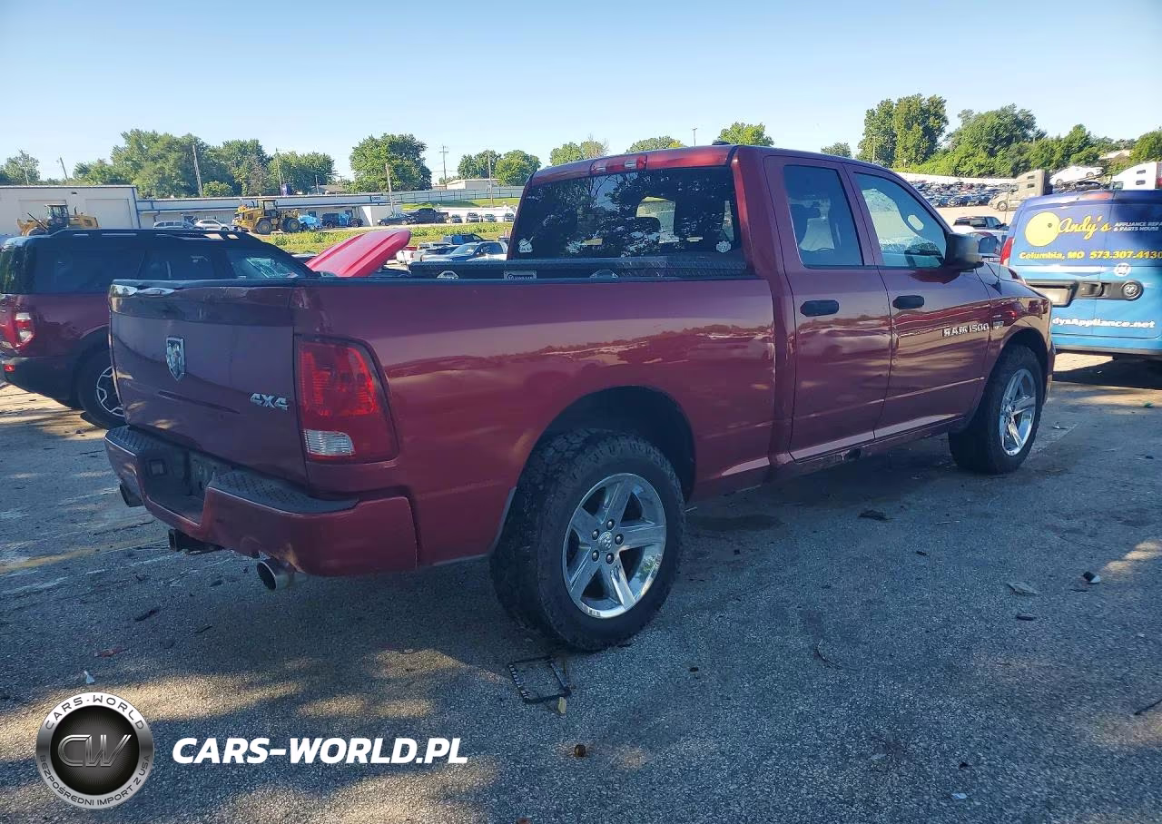 2012 Dodge Ram 1500 St VIN:1C6RD7FTXCS165138 - 3