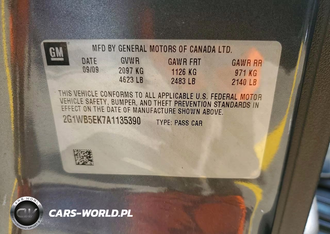 2010 Chevrolet Impala Lt VIN:2G1WB5EK7A1135390 - 13