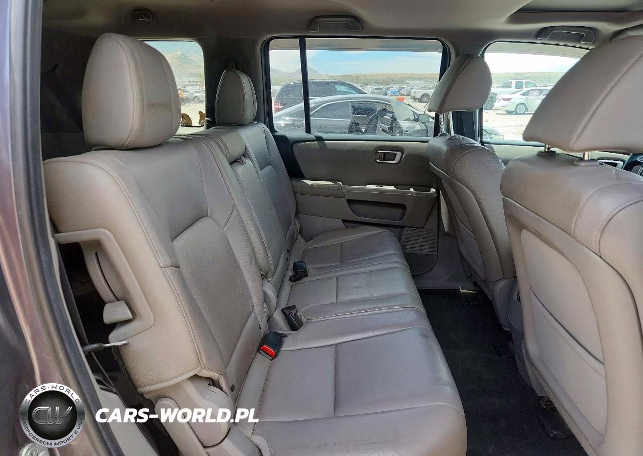 2014 Honda Pilot Exl VIN:5FNYF4H59EB008647 - 10
