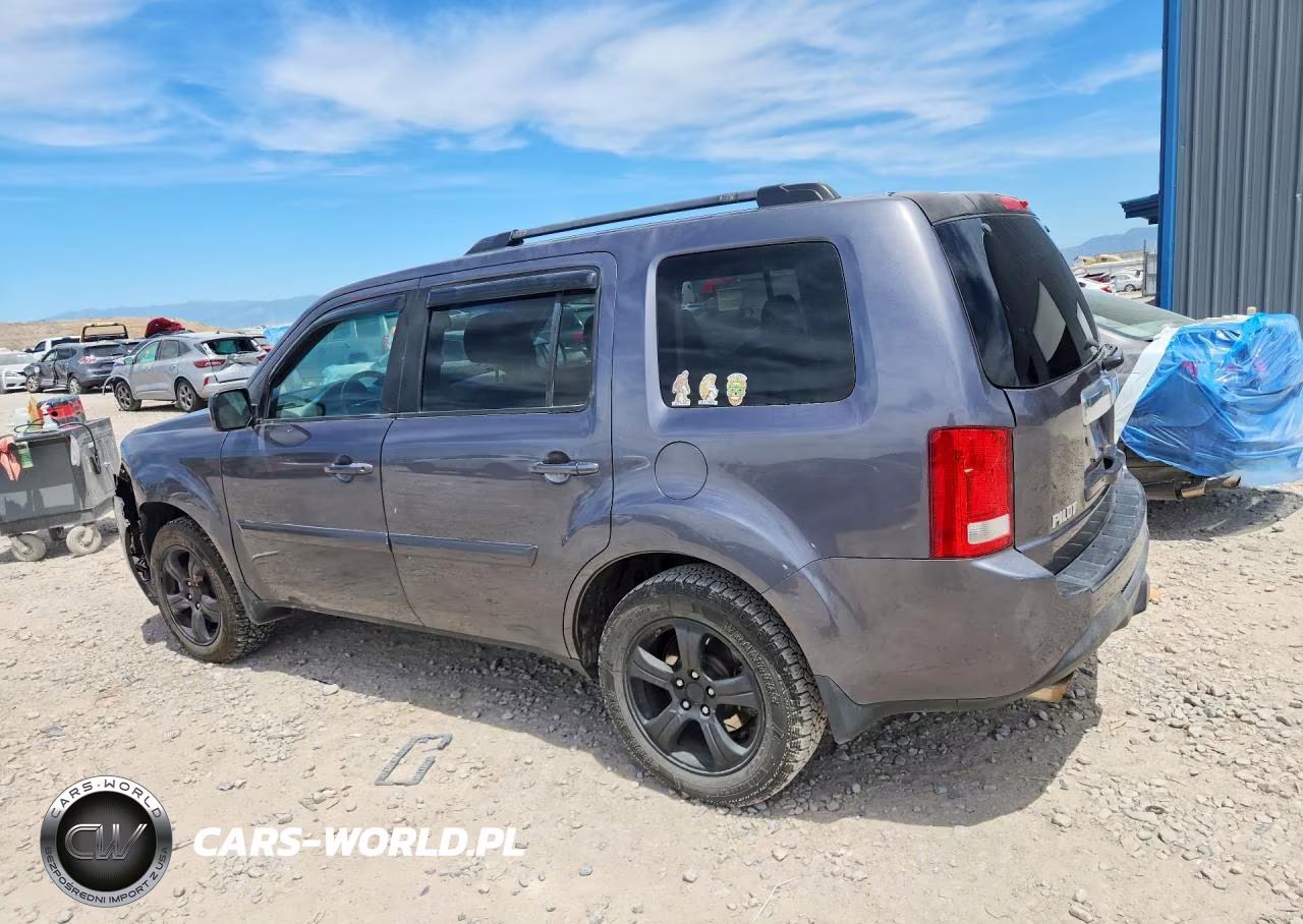 2014 Honda Pilot Exl VIN:5FNYF4H59EB008647 - 2