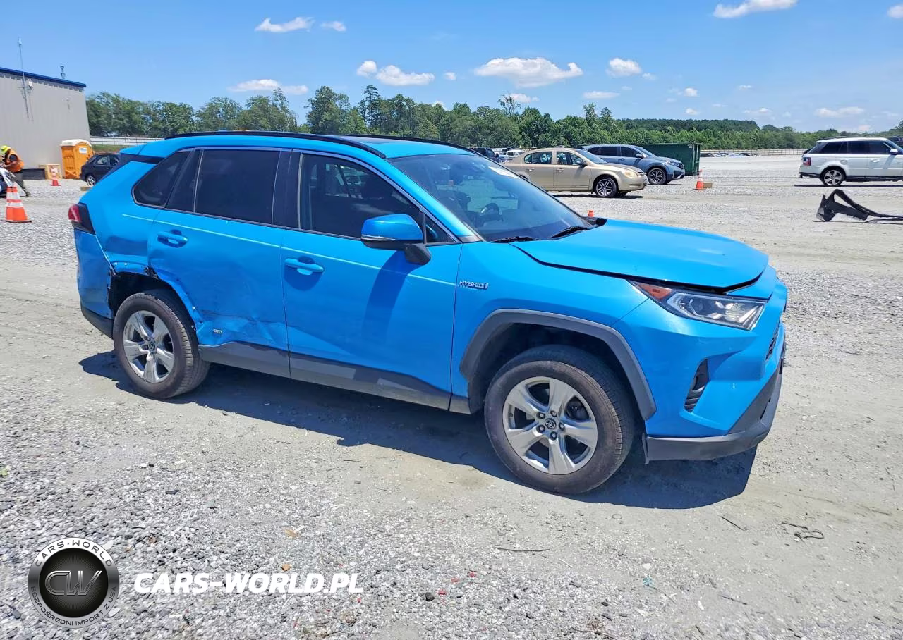 2019 Toyota Rav4 Hybrid Xle VIN:2T3RWRFV2KW036736 - 4