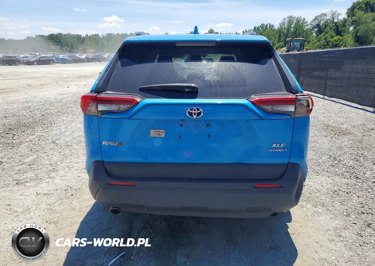 2019 Toyota Rav4 Hybrid Xle VIN:2T3RWRFV2KW036736 - 6