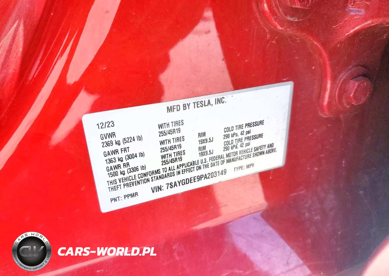 2023 Tesla Model Y VIN:7SAYGDEE9PA203149 - 12