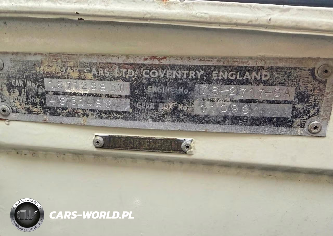 1971 Jaguar E - Type VIN:1S71298BW - 10