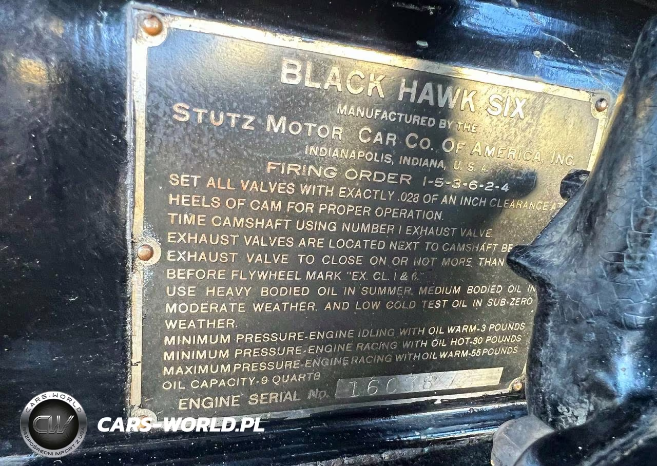1929 Stut Blackhawk 4-Door VIN:00000000000016038 - 10