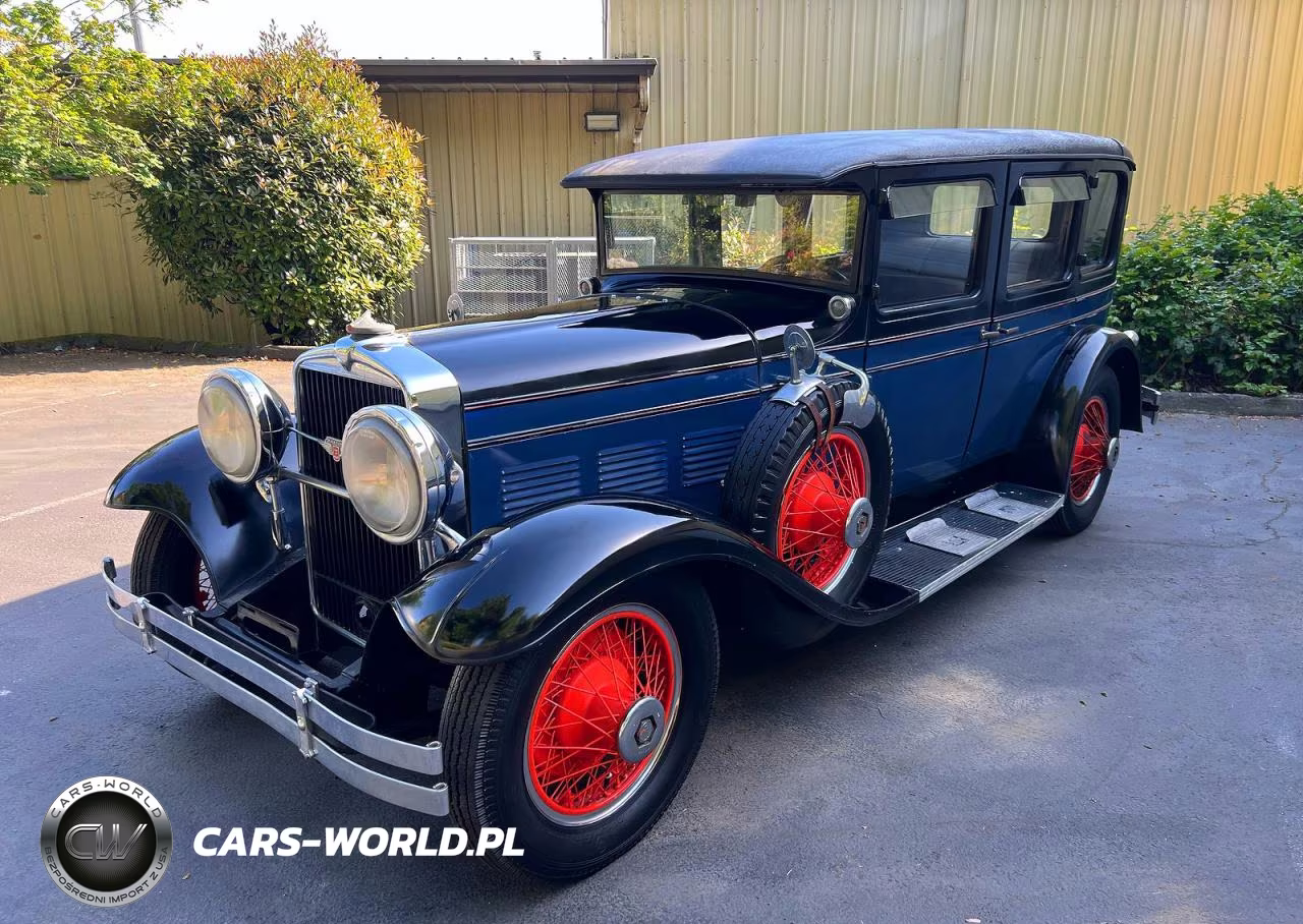 1929 Stut Blackhawk 4-Door VIN:00000000000016038 - 2