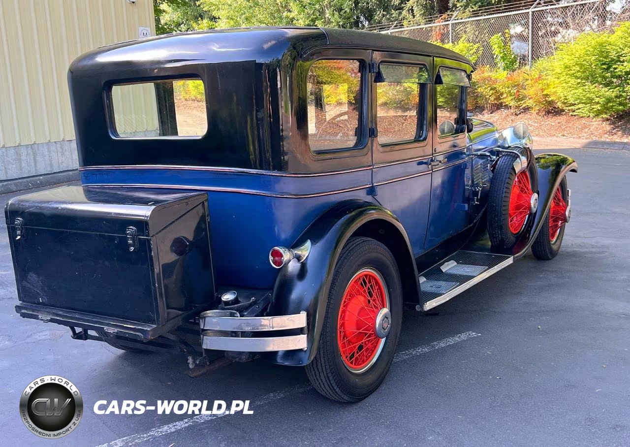1929 Stut Blackhawk 4-Door VIN:00000000000016038 - 4