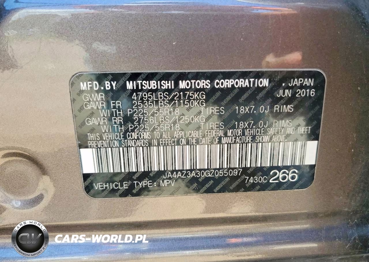 2016 Mitsubishi Outlander Se VIN:JA4AZ3A30GZ055097 - 13