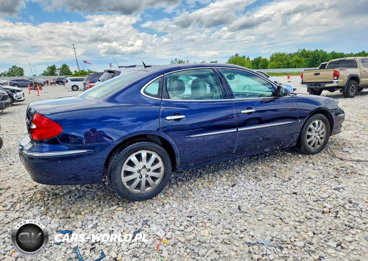 2008 Buick Lacrosse Cxl VIN:2G4WD582X81376458 - 3