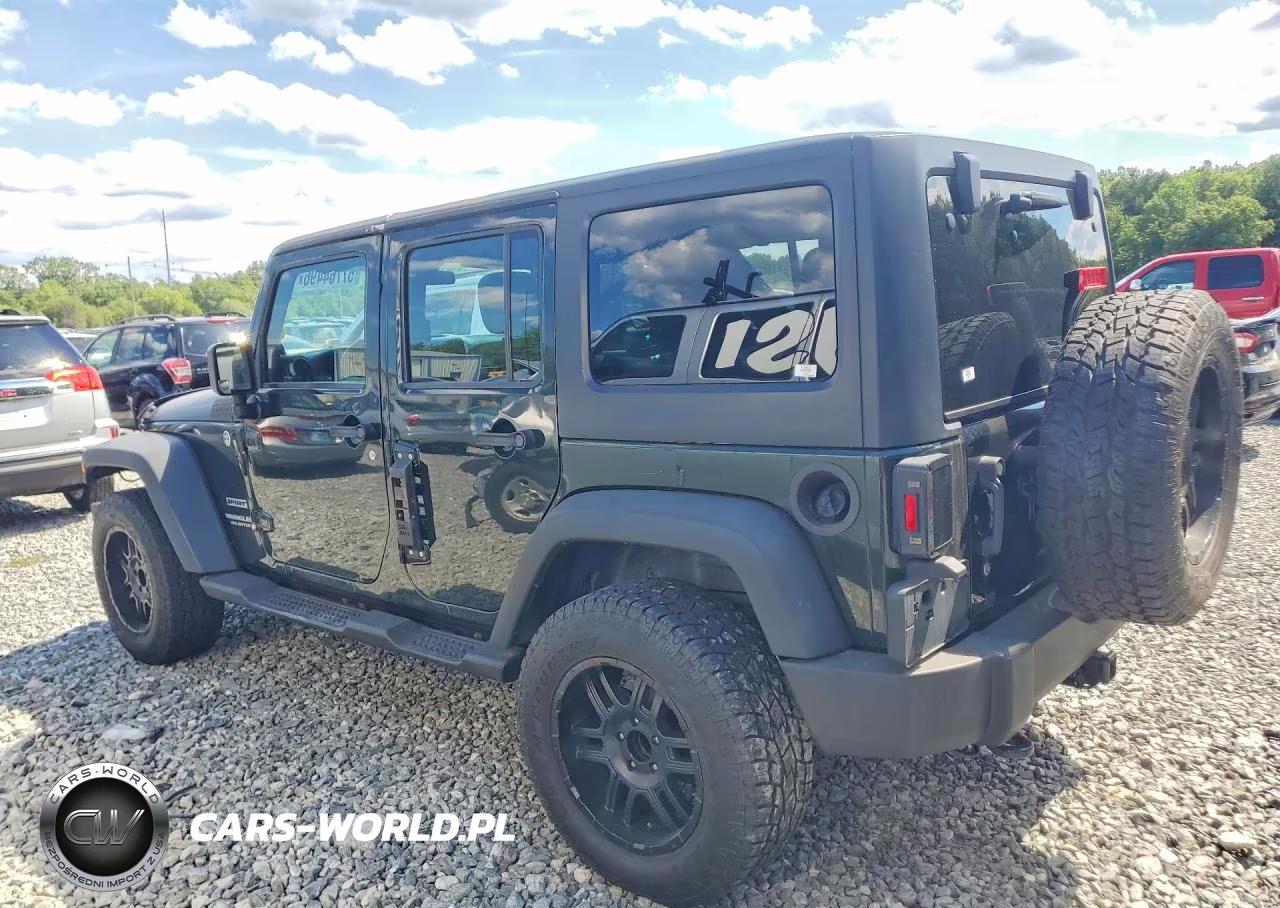 2011 Jeep Wrangler Unlimited Sport VIN:1J4BA3H18BL581943 - 2