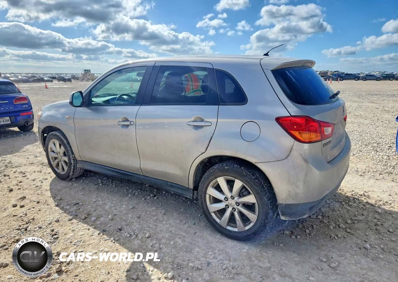 2013 Mitsubishi Outlander Sport Es VIN:4A4AP3AU7DE015616 - 2
