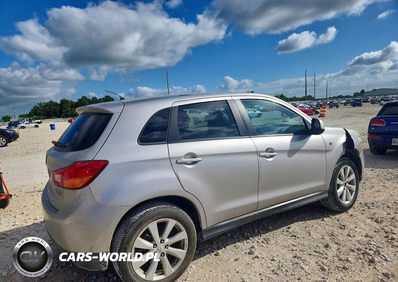2013 Mitsubishi Outlander Sport Es VIN:4A4AP3AU7DE015616 - 3