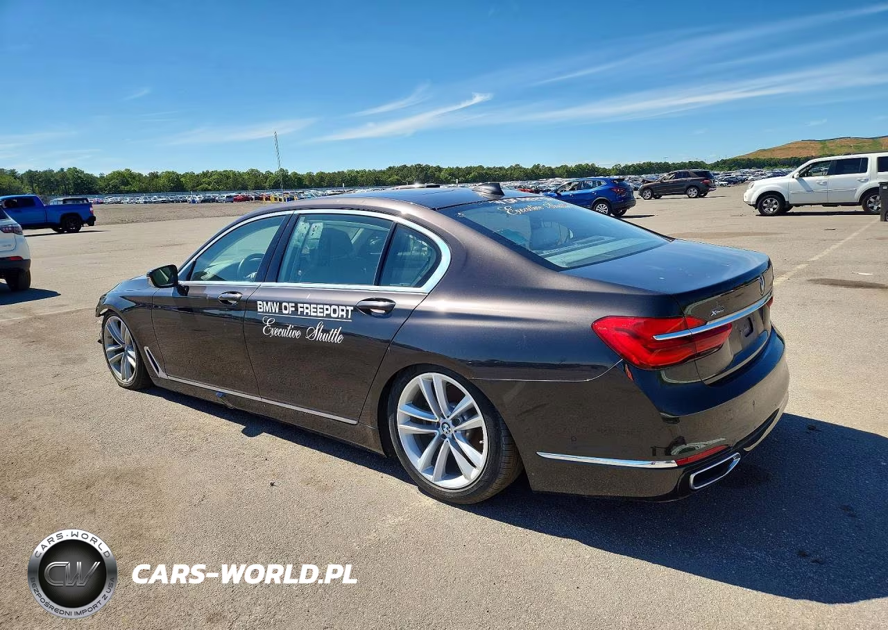 2016 BMW 750 Xi VIN:WBA7F2C53GG420172 - 2