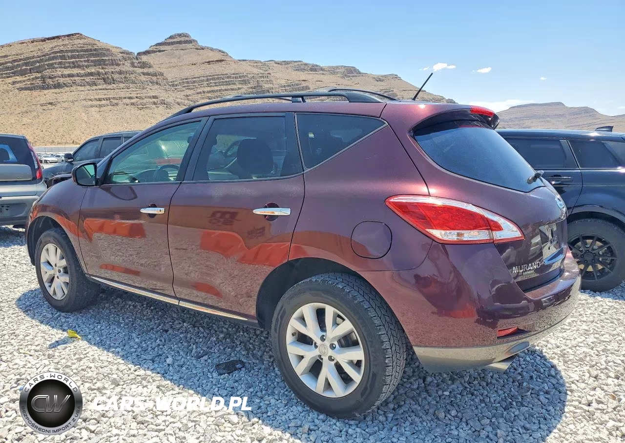 2013 Nissan Murano S VIN:JN8AZ1MW1DW316206 - 2
