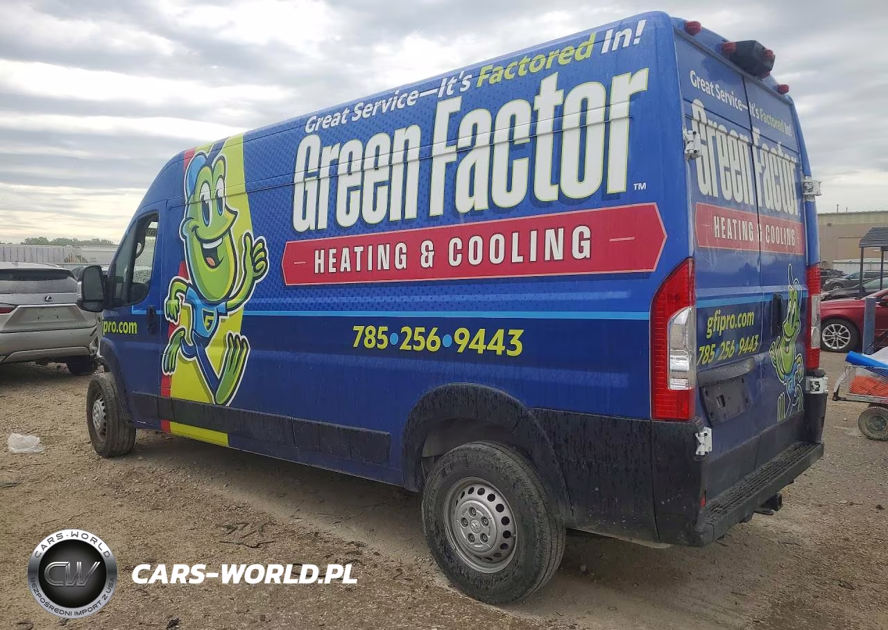 2024 Ram Promaster 2500 Delivery Van VIN:3C6LRVDG6RE106407 - 2