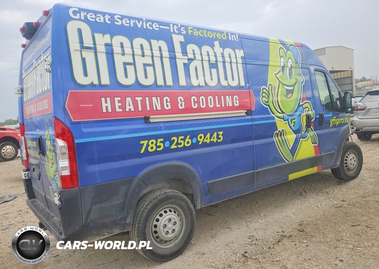 2024 Ram Promaster 2500 Delivery Van VIN:3C6LRVDG6RE106407 - 3