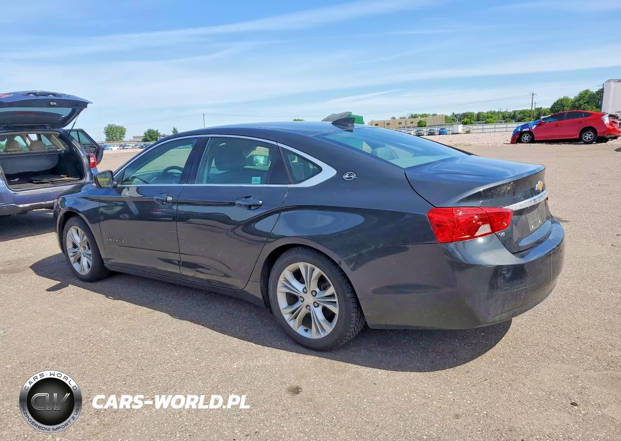 2015 Chevrolet Impala Lt VIN:2G1125S35F9237688 - 2