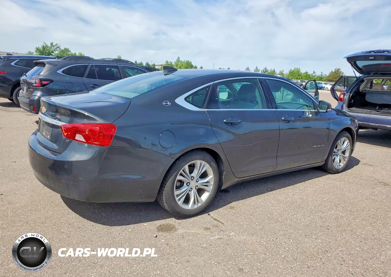 2015 Chevrolet Impala Lt VIN:2G1125S35F9237688 - 3