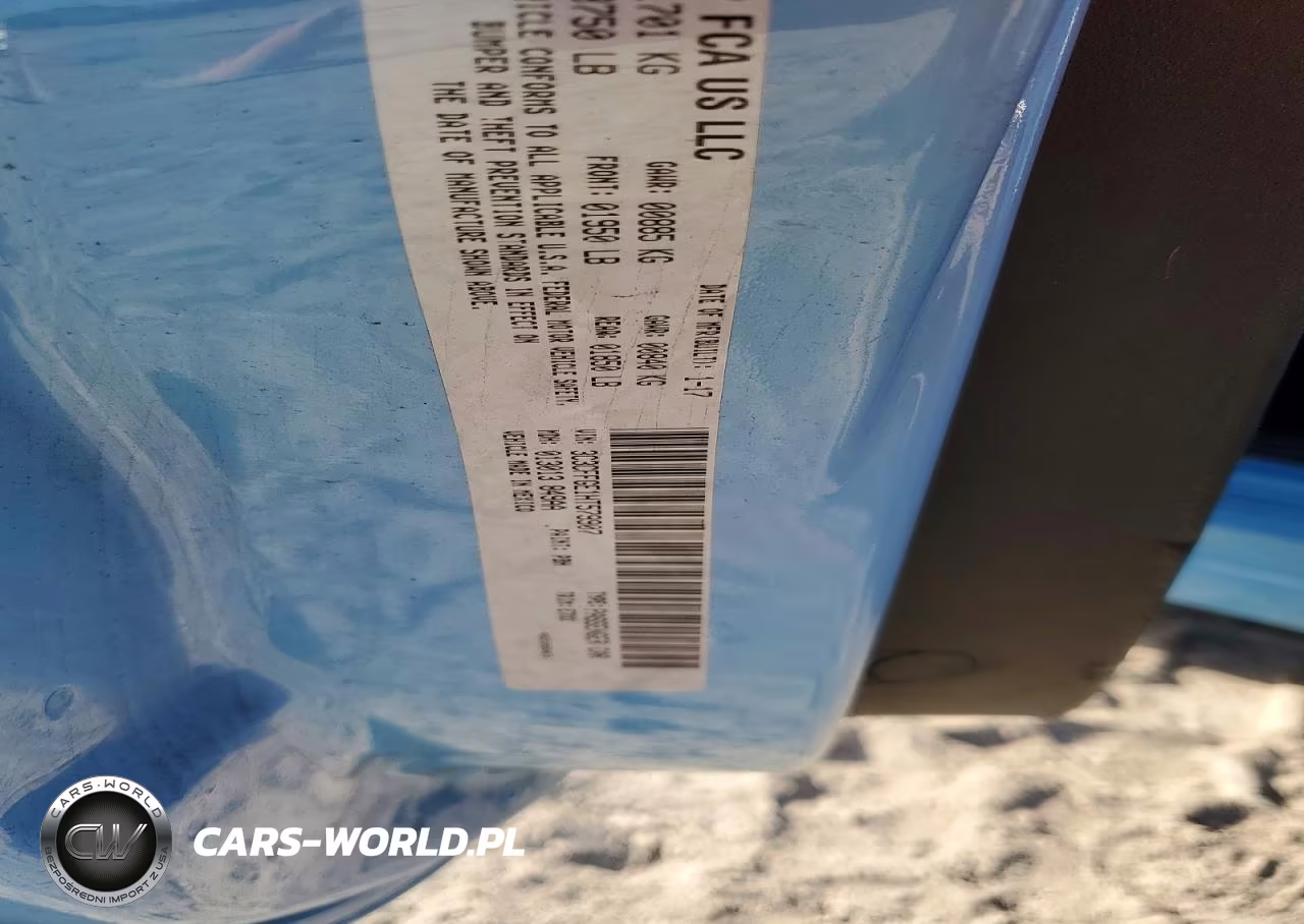 2017 Fiat 500 Electric VIN:3C3CFFGE1HT579907 - 12