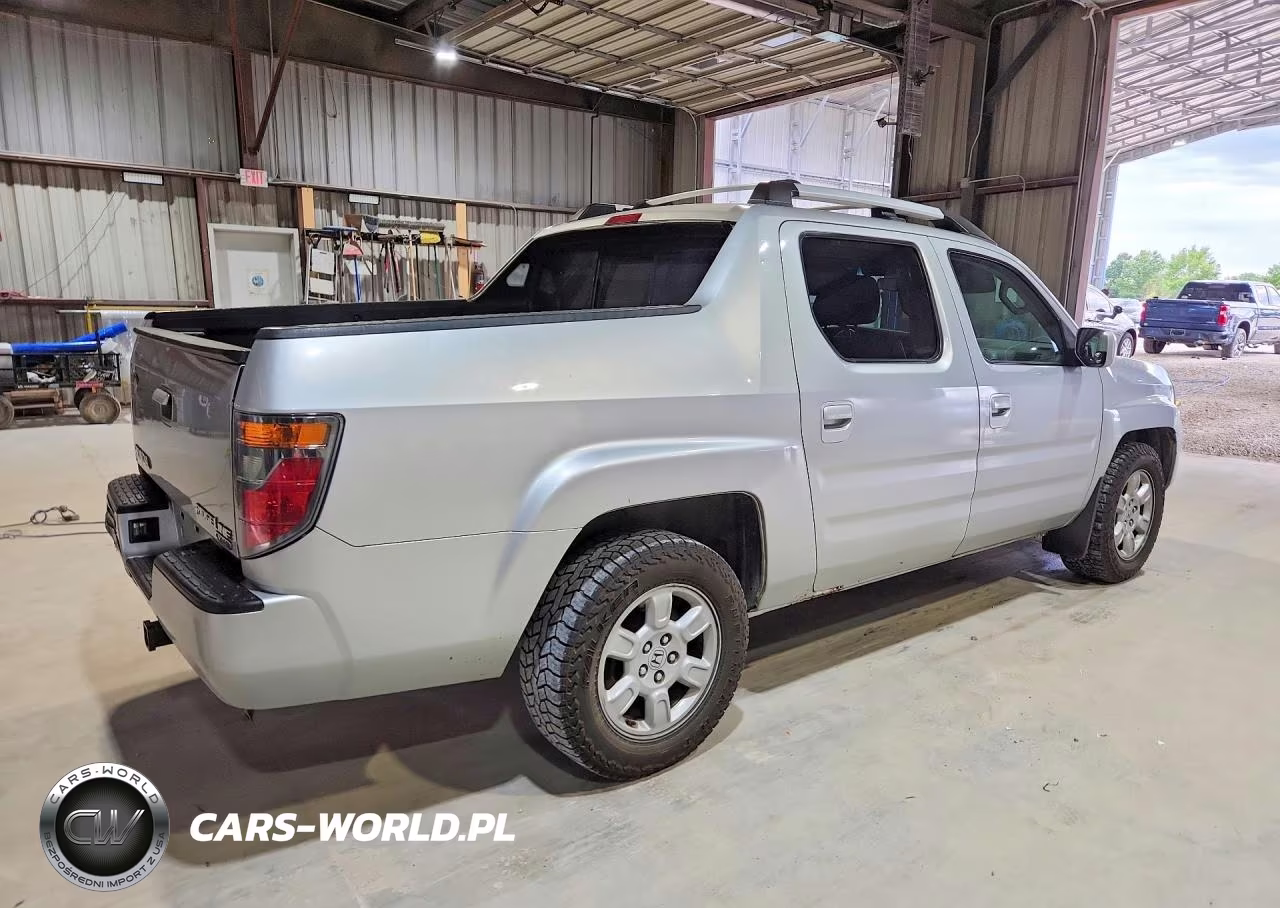 2007 Honda Ridgeline Rtl VIN:2HJYK16597H532922 - 3