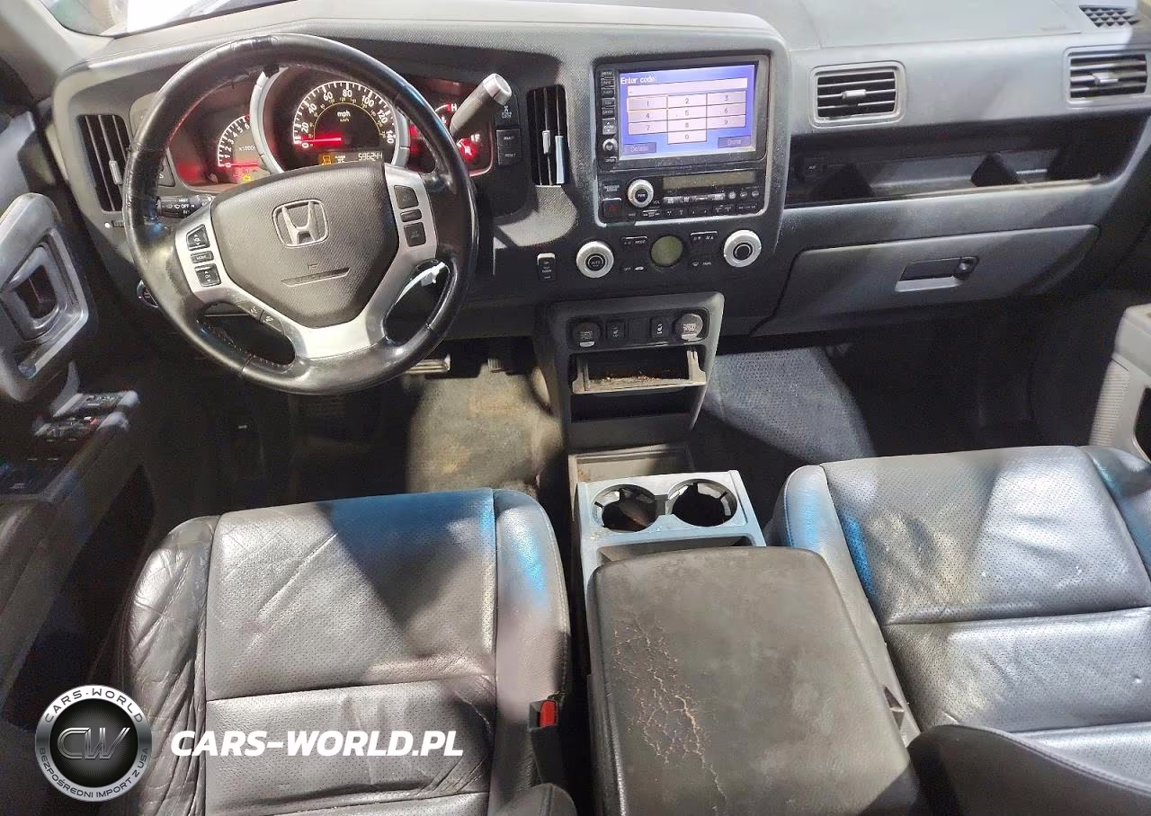 2007 Honda Ridgeline Rtl VIN:2HJYK16597H532922 - 8