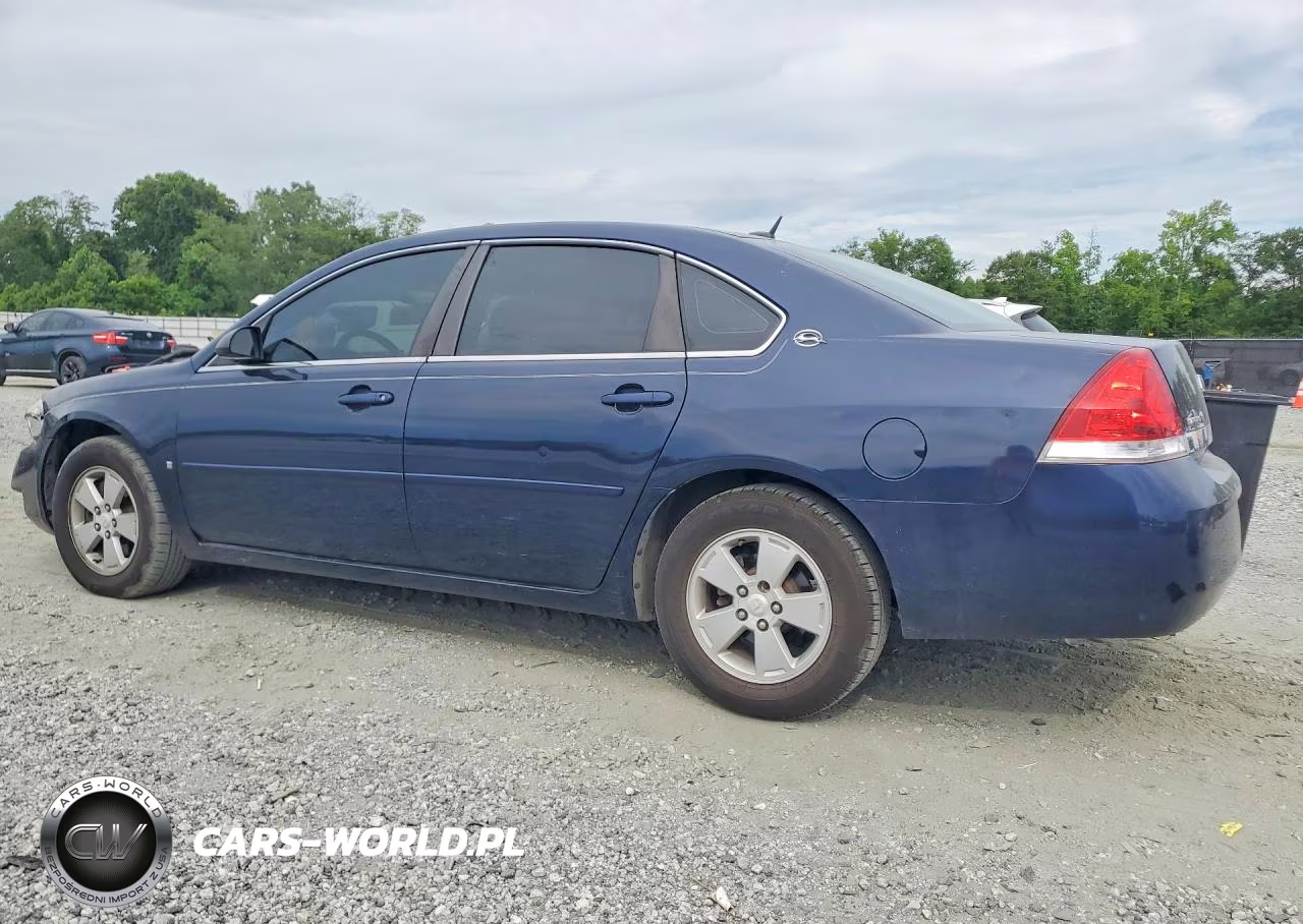 2008 Chevrolet Impala Lt VIN:2G1WT58KX81241707 - 2