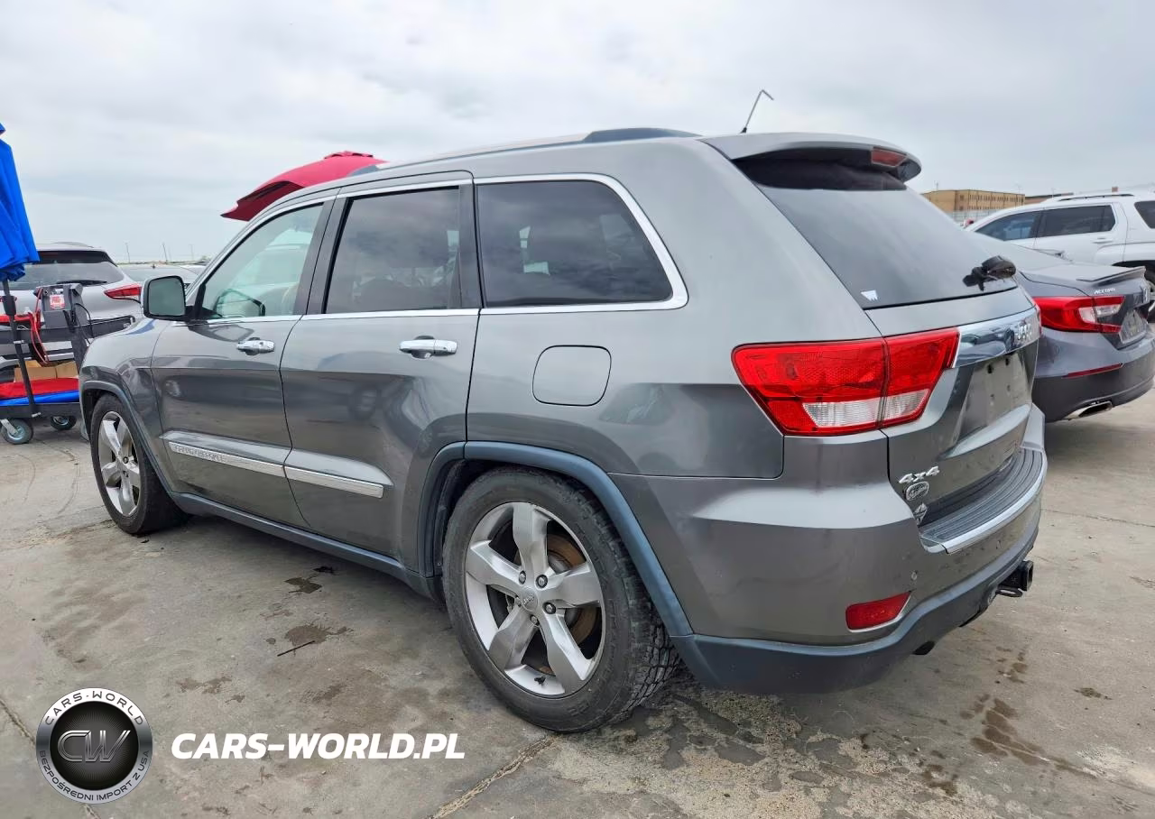2013 Jeep Grand Cherokee Overland VIN:1C4RJFCT5DC523855 - 2