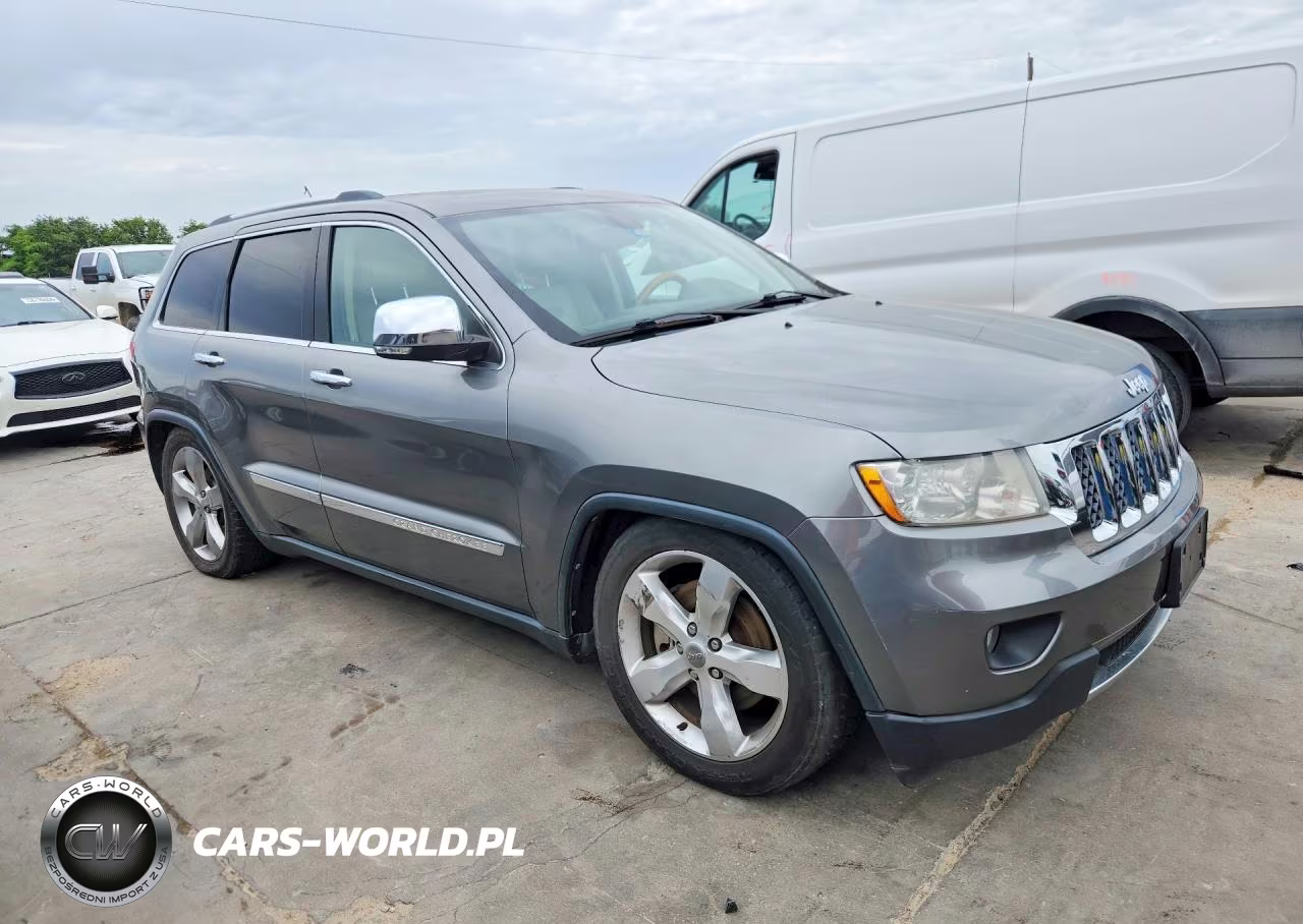 2013 Jeep Grand Cherokee Overland VIN:1C4RJFCT5DC523855 - 4