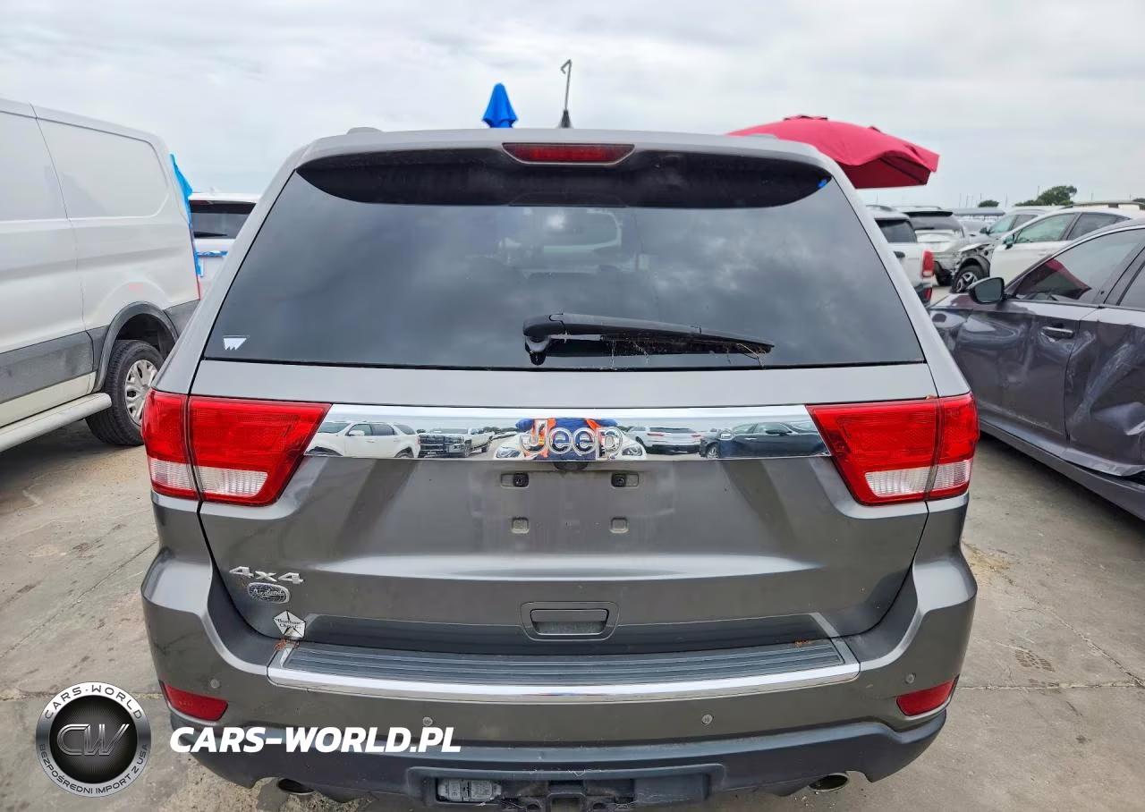 2013 Jeep Grand Cherokee Overland VIN:1C4RJFCT5DC523855 - 6