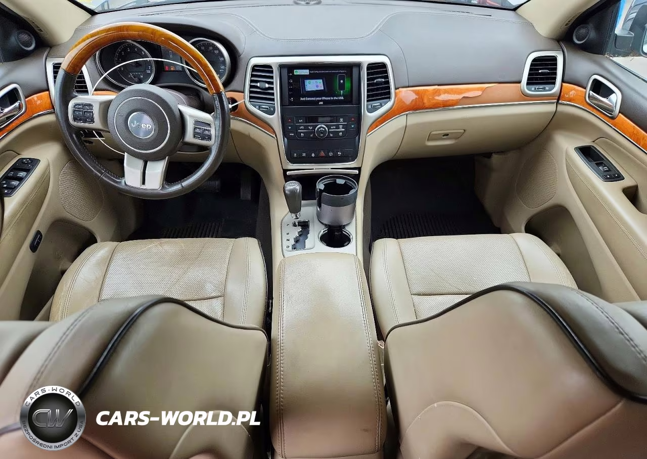 2013 Jeep Grand Cherokee Overland VIN:1C4RJFCT5DC523855 - 8