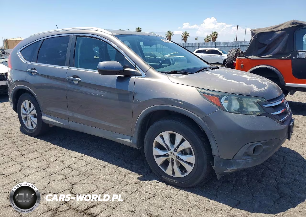 2014 Honda Cr-V Exl VIN:2HKRM3H72EH537834 - 4