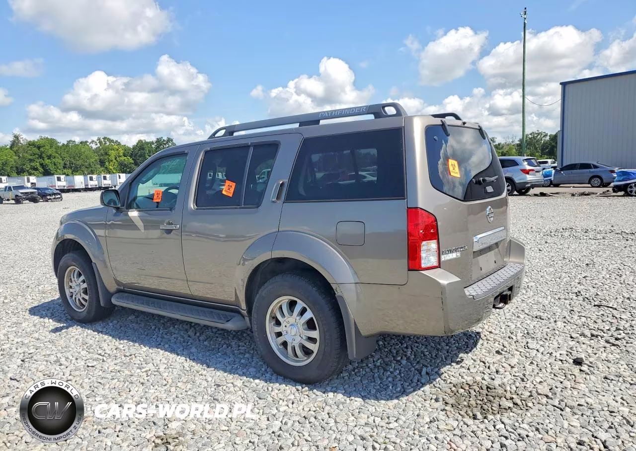 2005 Nissan Pathfinder Xe VIN:5N1AR18W55C755249 - 2