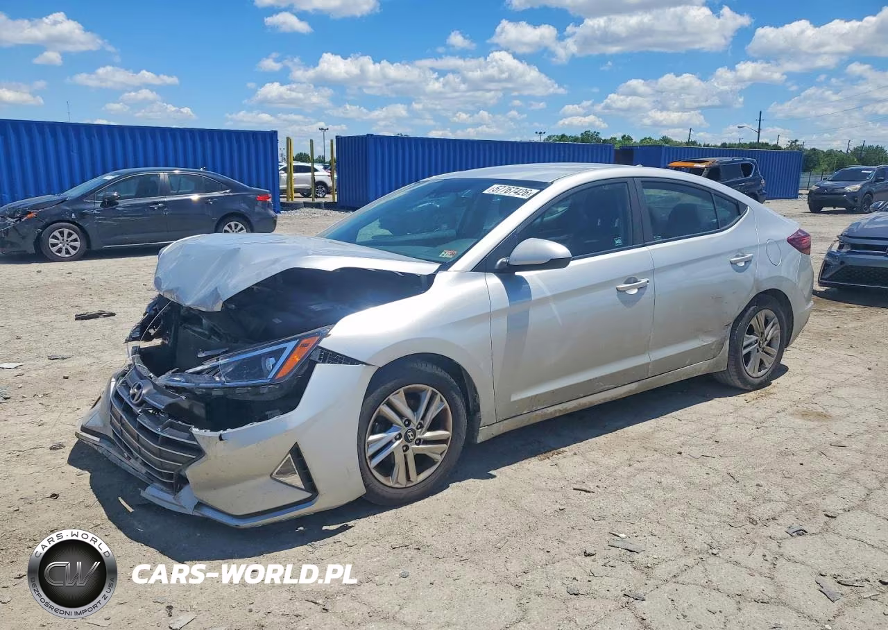 2019 Hyundai Elantra Sel VIN:5NPD84LF8KH403747 - 1