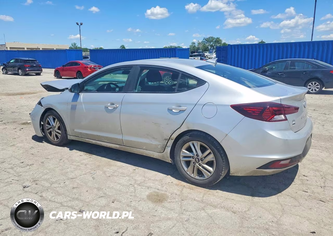 2019 Hyundai Elantra Sel VIN:5NPD84LF8KH403747 - 2