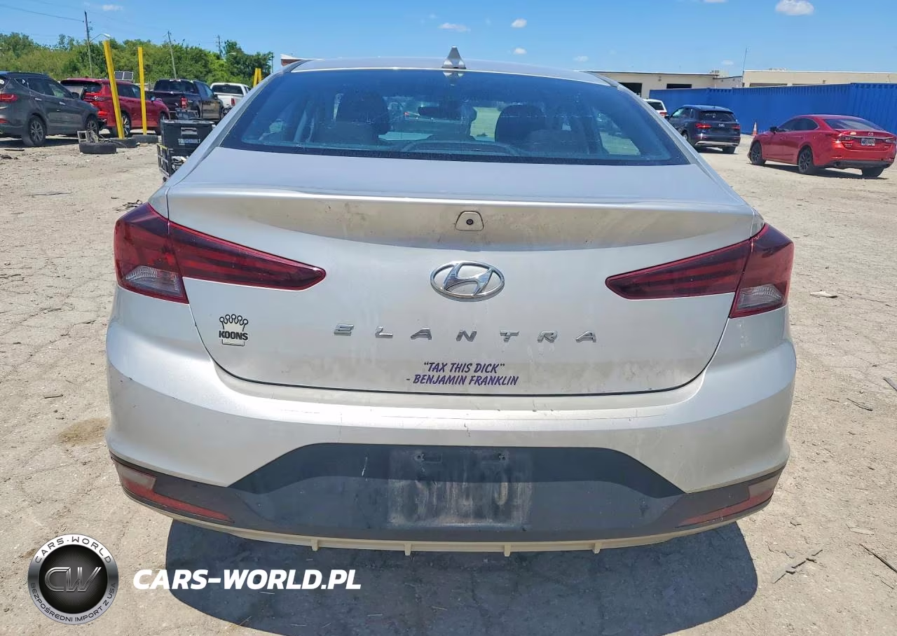2019 Hyundai Elantra Sel VIN:5NPD84LF8KH403747 - 6
