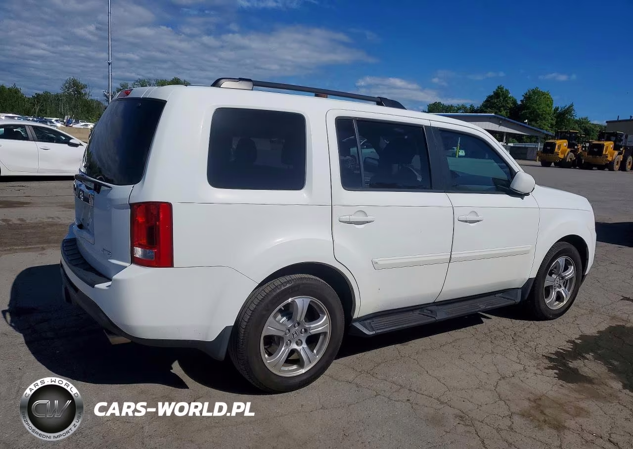2014 Honda Pilot Exln VIN:5FNYF4H75EB010963 - 3