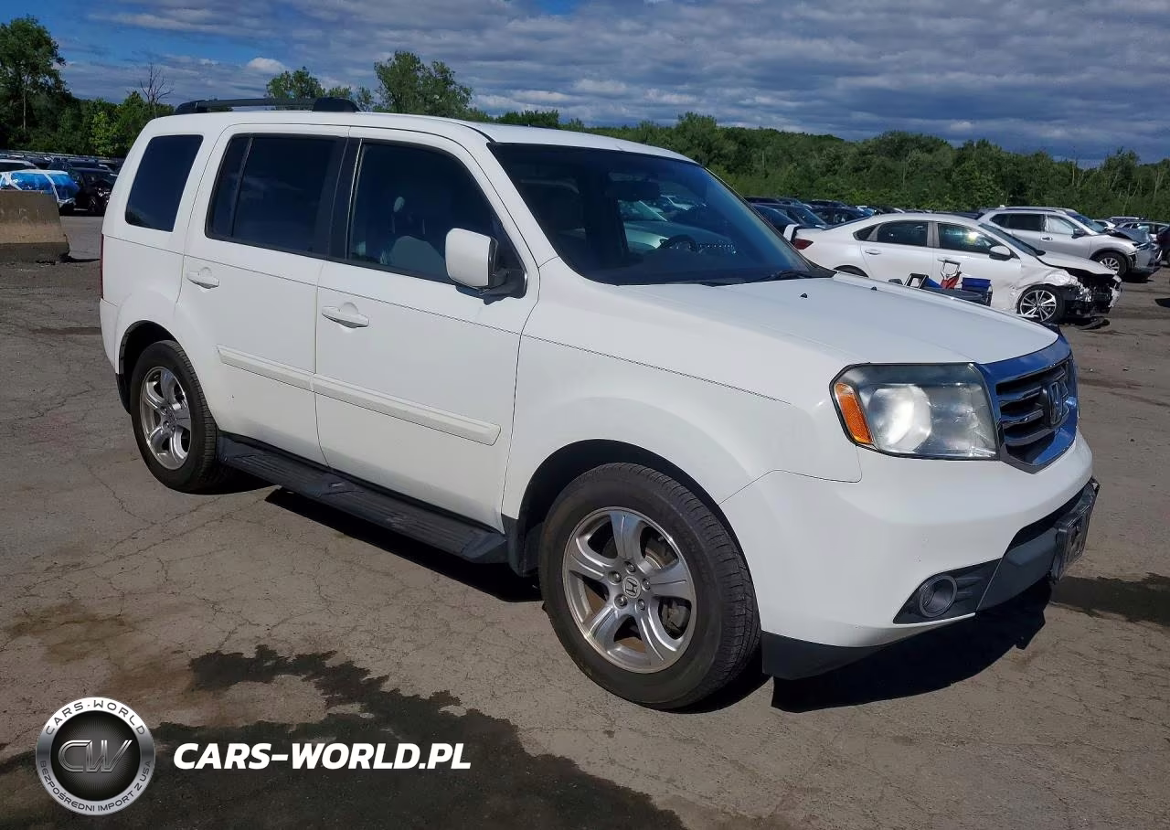 2014 Honda Pilot Exln VIN:5FNYF4H75EB010963 - 4
