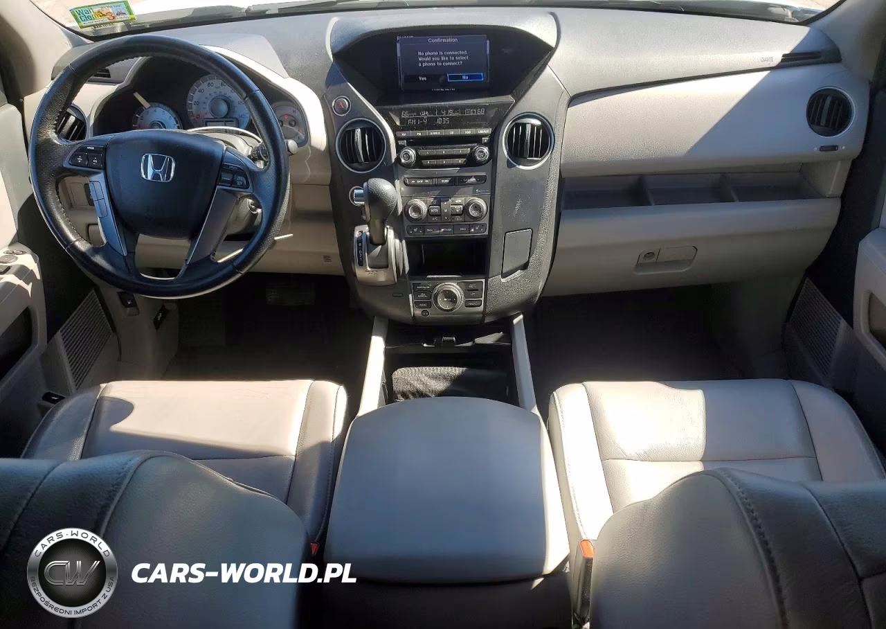 2014 Honda Pilot Exln VIN:5FNYF4H75EB010963 - 8