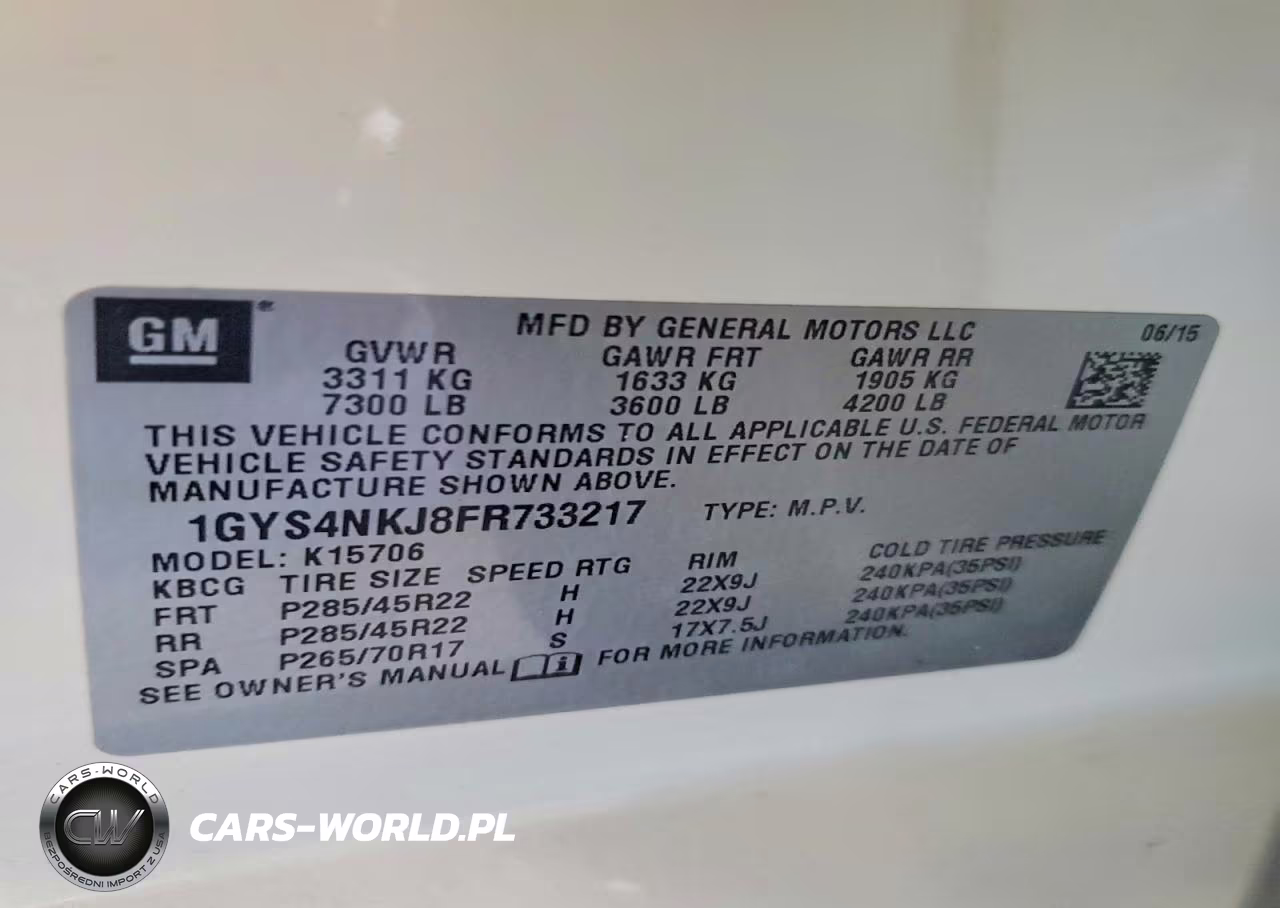 2015 Cadillac Escalade Premium VIN:1GYS4NKJ8FR733217 - 13