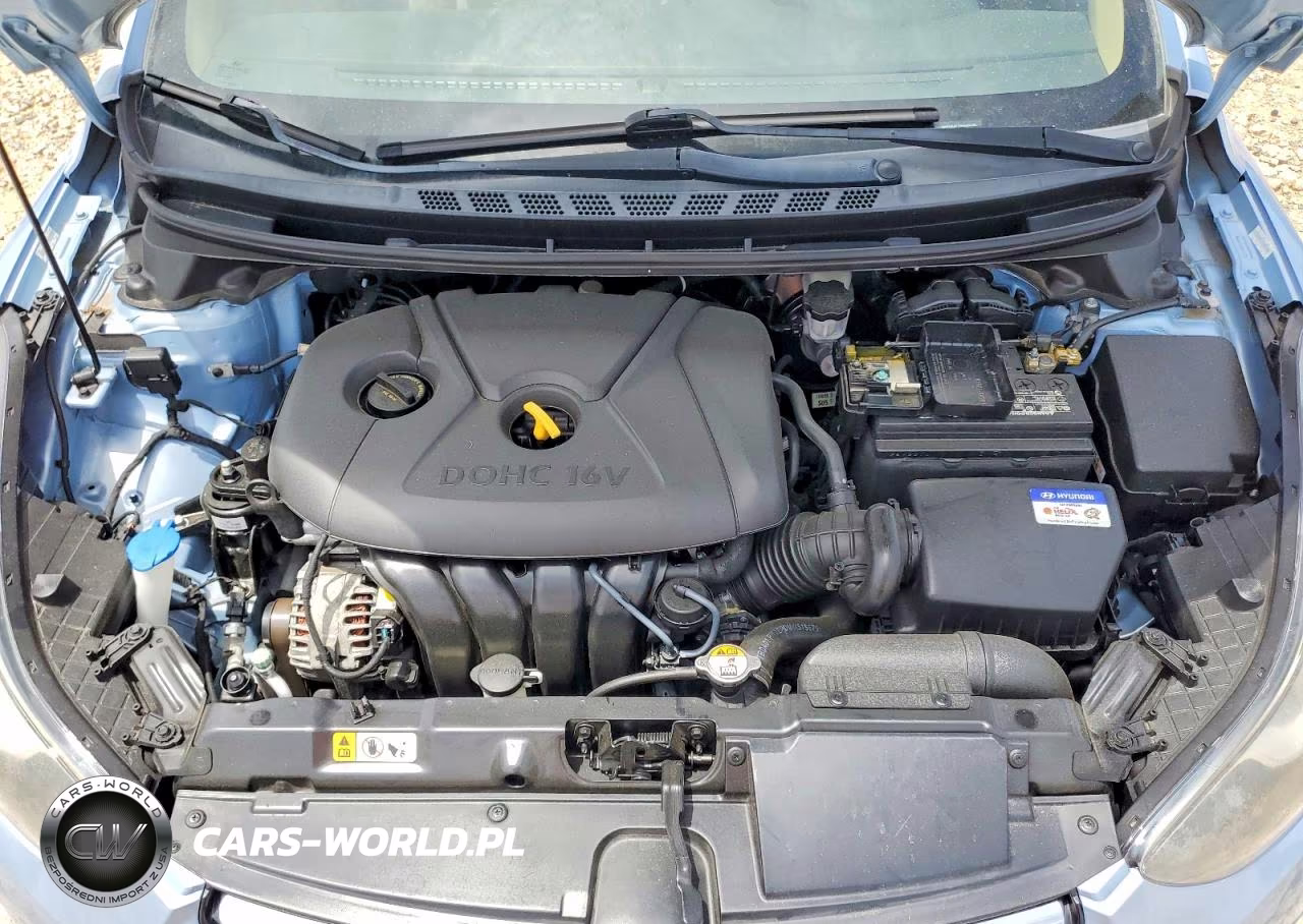 2013 Hyundai Elantra Gls VIN:KMHDH4AE1DU640918 - 11