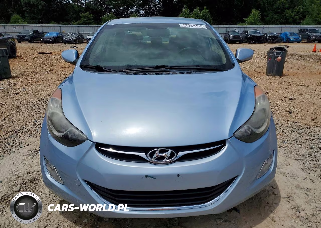 2013 Hyundai Elantra Gls VIN:KMHDH4AE1DU640918 - 5