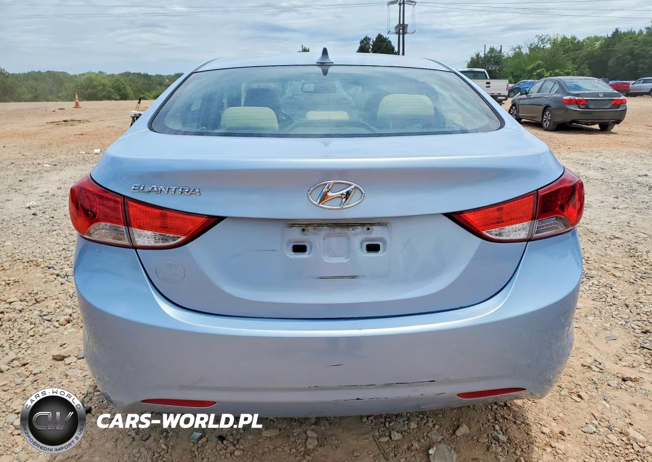 2013 Hyundai Elantra Gls VIN:KMHDH4AE1DU640918 - 6