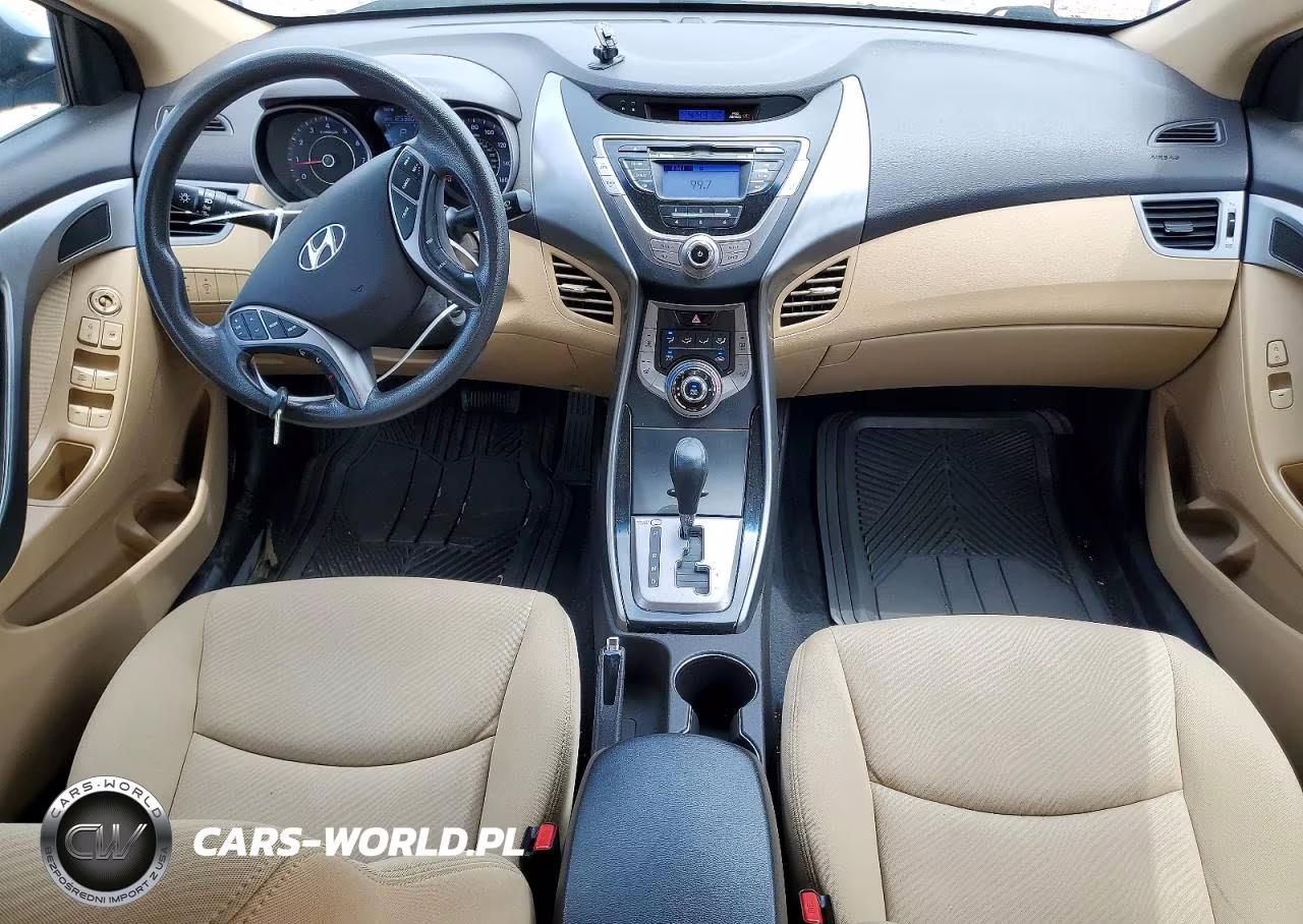 2013 Hyundai Elantra Gls VIN:KMHDH4AE1DU640918 - 8