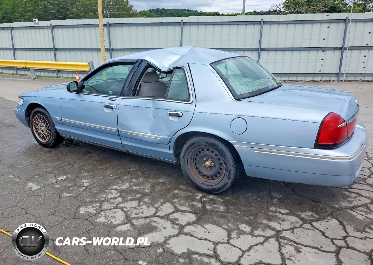 2001 Mercury Grand Marquis Gs VIN:2MEFM74W71X601719 - 2