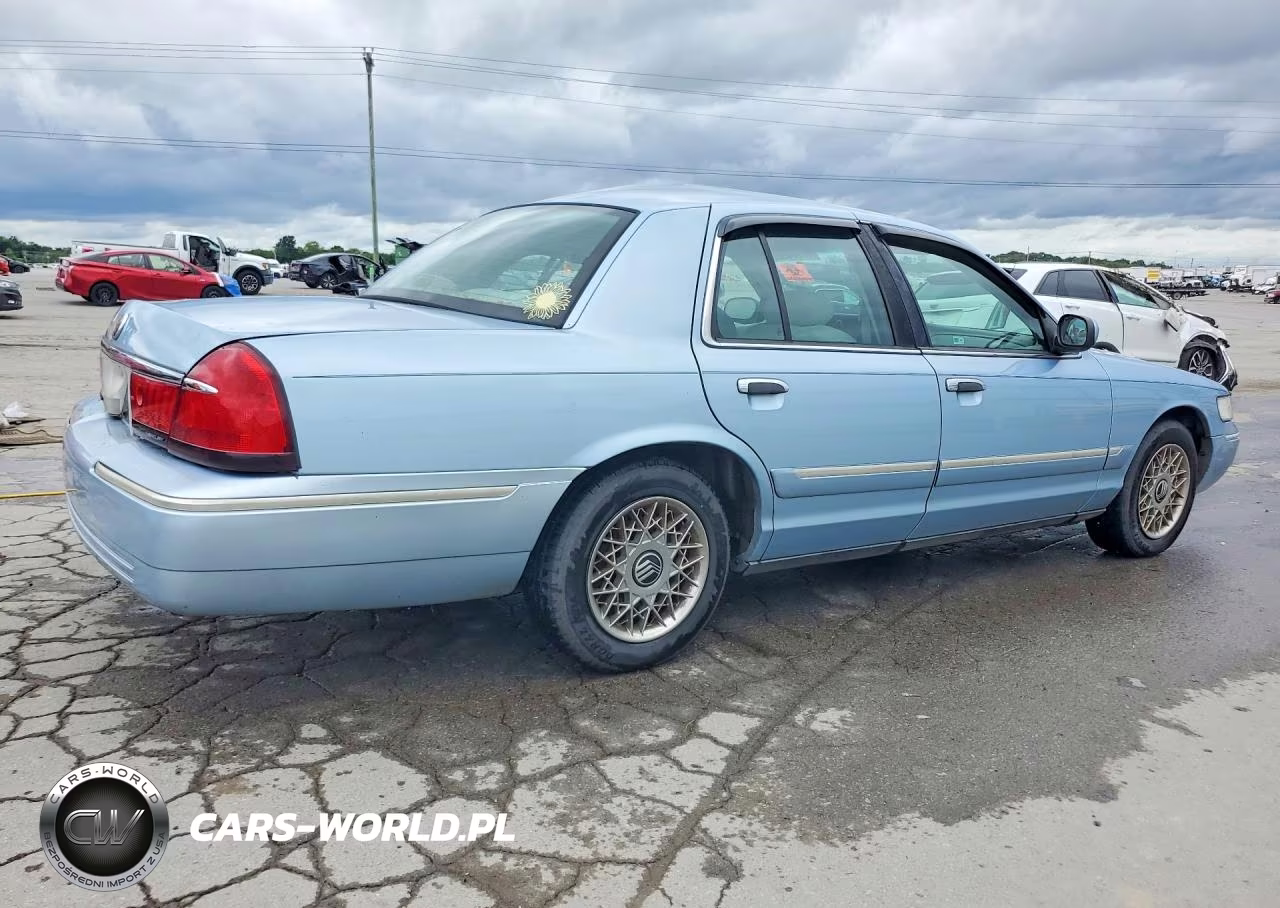 2001 Mercury Grand Marquis Gs VIN:2MEFM74W71X601719 - 3