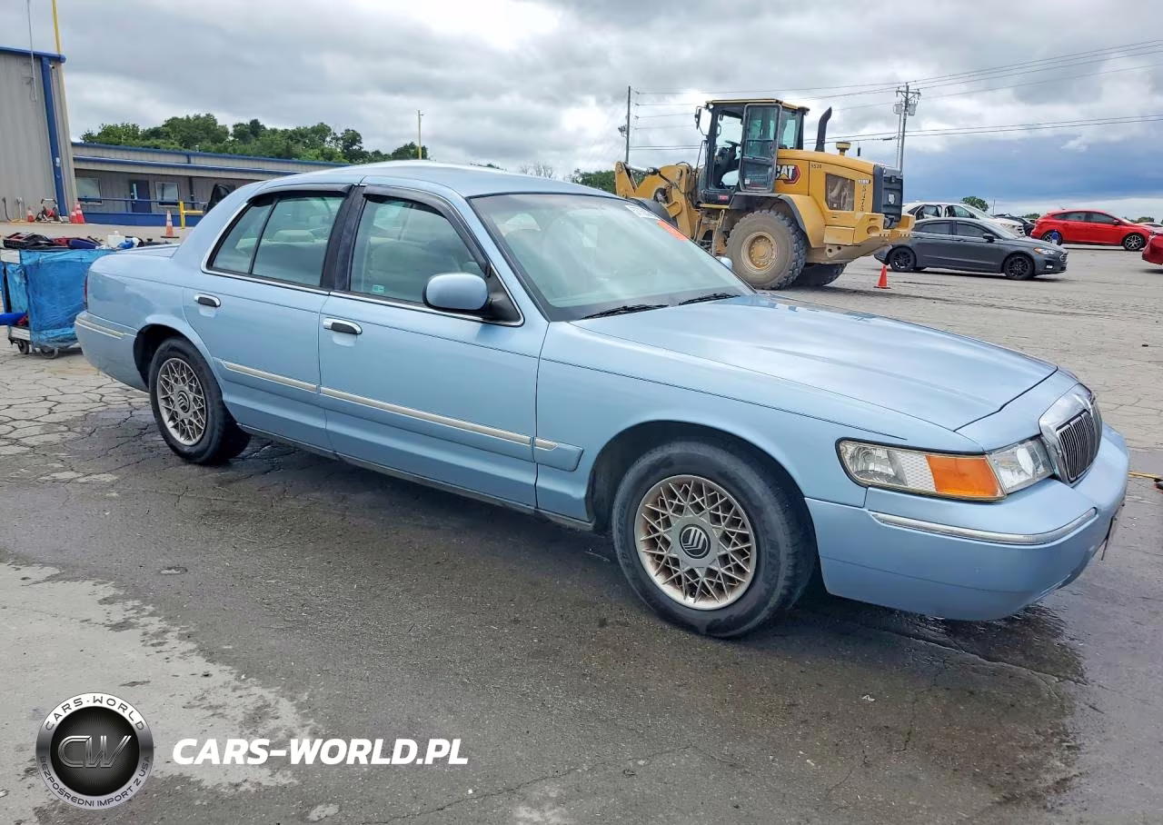 2001 Mercury Grand Marquis Gs VIN:2MEFM74W71X601719 - 4