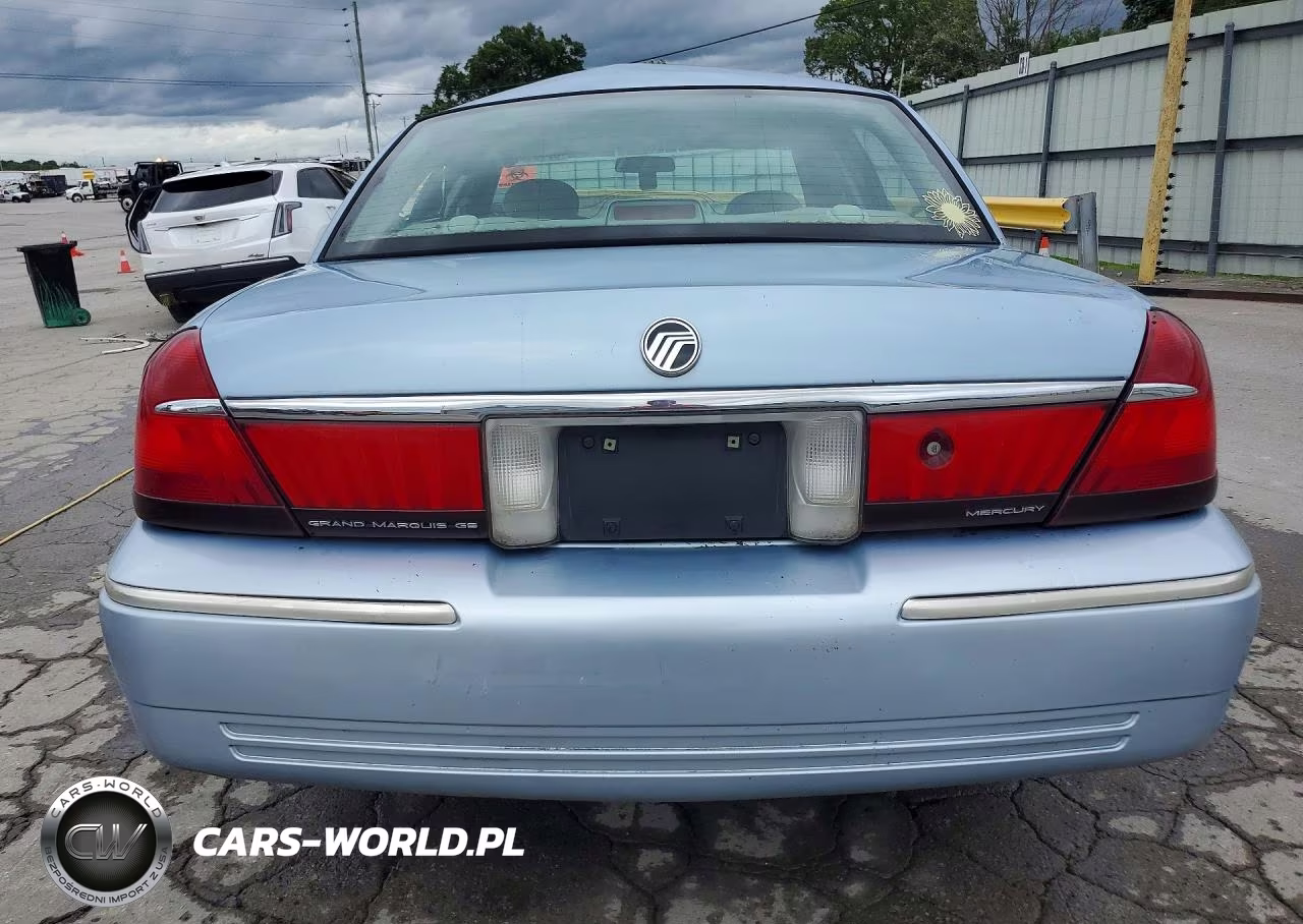 2001 Mercury Grand Marquis Gs VIN:2MEFM74W71X601719 - 6