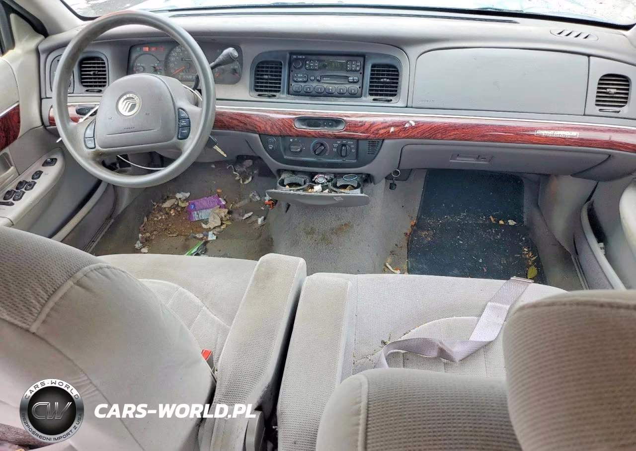 2001 Mercury Grand Marquis Gs VIN:2MEFM74W71X601719 - 8