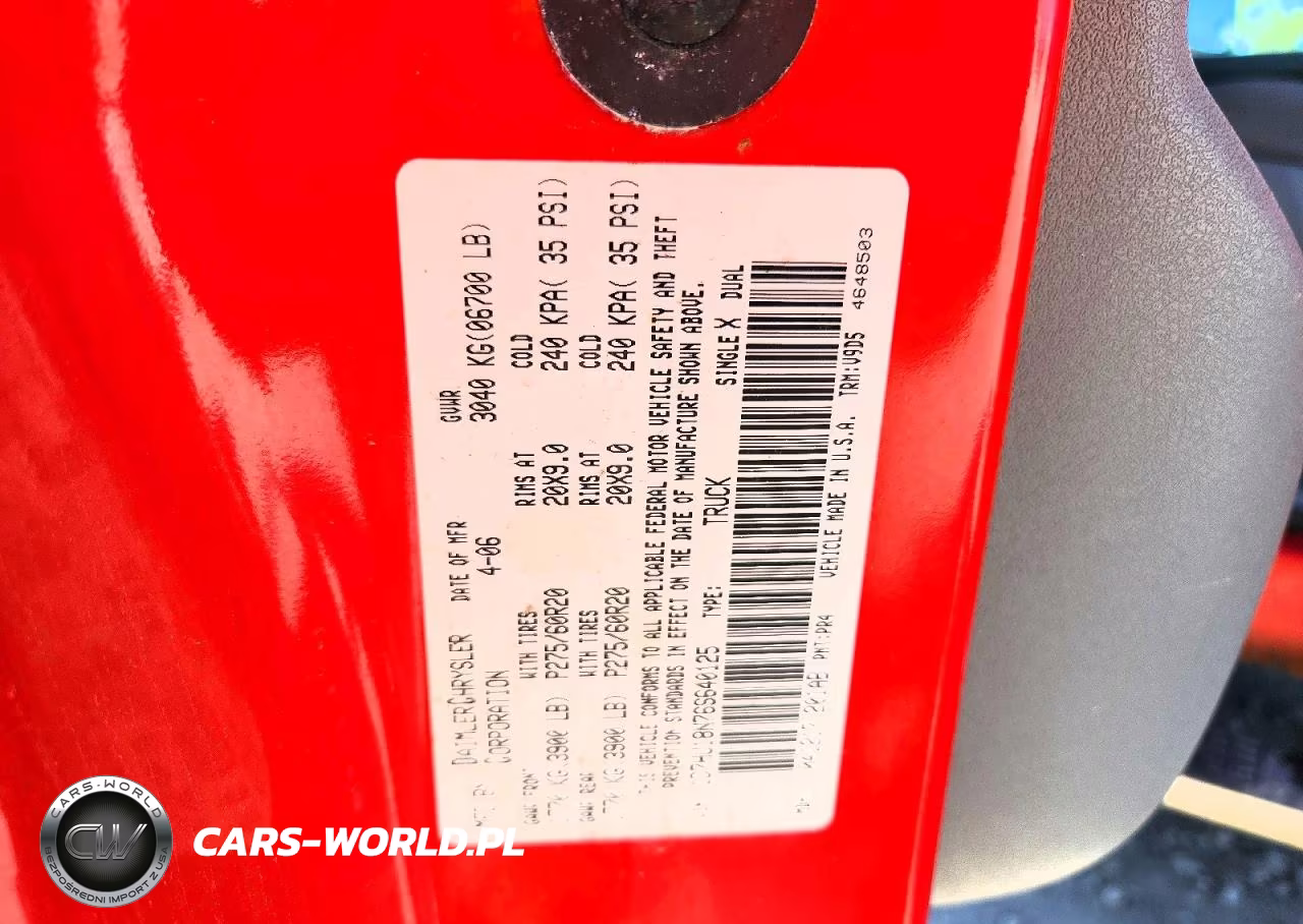 2006 Dodge Ram 1500 St VIN:1D7HU18N76S640125 - 12